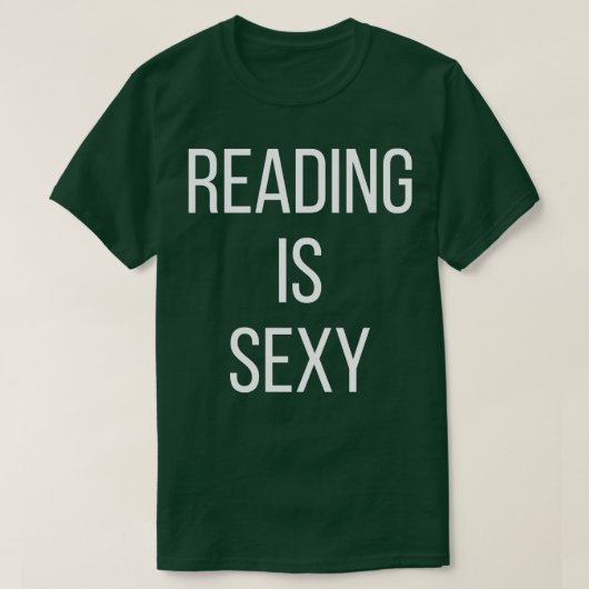 Lezen is sexy III T-shirt (Design voorkant)