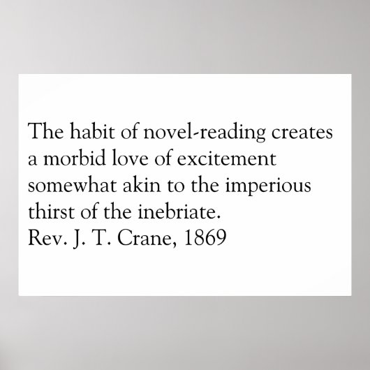 Lezen is slecht. poster (Voorkant)