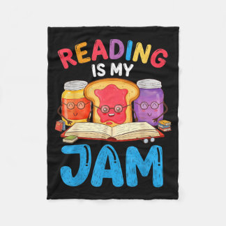 Lezen is super grappig, ik hou van lezen jongens m fleece deken