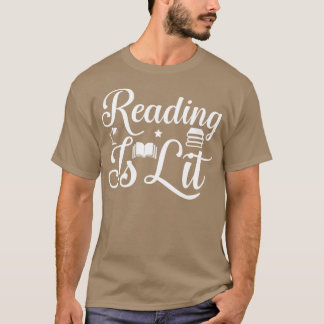 Lezen is te laat t-shirt