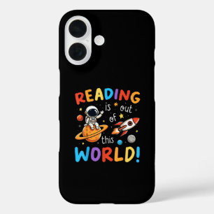 Lezen is uit deze wereld iPhone 16 hoesje