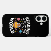 Lezen is uit deze wereld Case-Mate iPhone case (Achterkant (horizontaal))