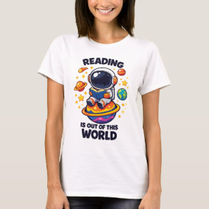 Lezen is uit deze wereld t-shirt
