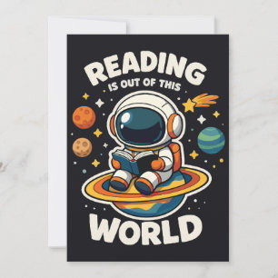 Lezen is uit een andere wereld kaart
