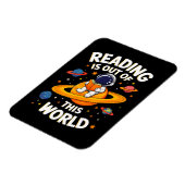 Lezen is uit een andere wereld magneet (Linkerzijde)