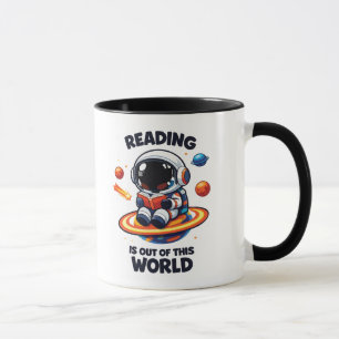 Lezen is uit een andere wereld mok