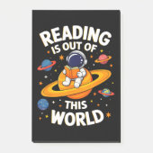 Lezen is uit een andere wereld post-it® notes (Voorkant)
