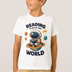 Lezen is uit een andere wereld t-shirt