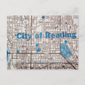 Lezen, kaart PA (Voorkant)