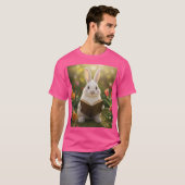 Lezen Konijn T-shirt (Voorkant volledig)