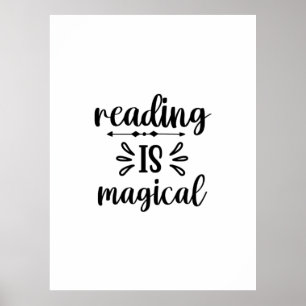 Lezen Kunst Lezen Is Magisch Poster