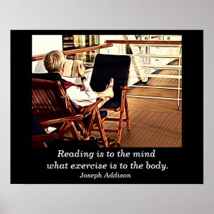 Lezen - Kunstafdrukken Poster