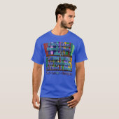 Lezen, leren en verbeelden t-shirt (Voorkant volledig)