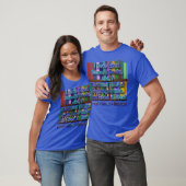 Lezen, leren en verbeelden t-shirt (Unisex)