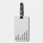 Lezen Lezen Bagagelabel (Achterkant verticaal)