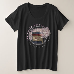 Lezen, Lezen Liefhebbers, Bibliothecaris Boek Club Grote Maat T-shirt