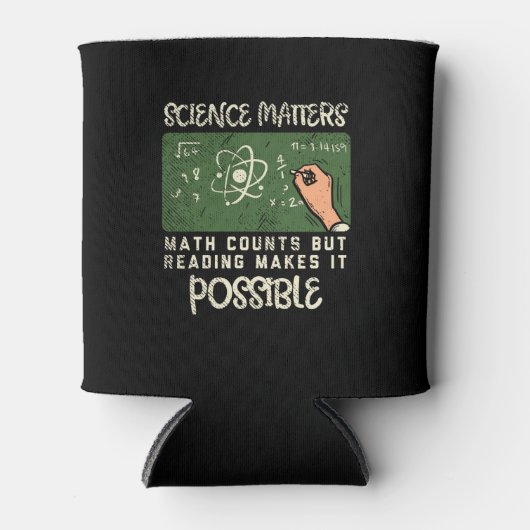 Lezen - Lezen maakt het mogelijk Blikjeskoeler (Voorkant)