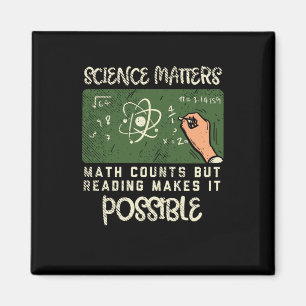 Lezen - Lezen maakt het mogelijk Magneet