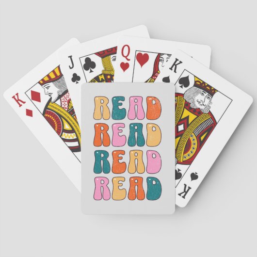 Lezen Lezen Pokerkaarten (Achterkant)