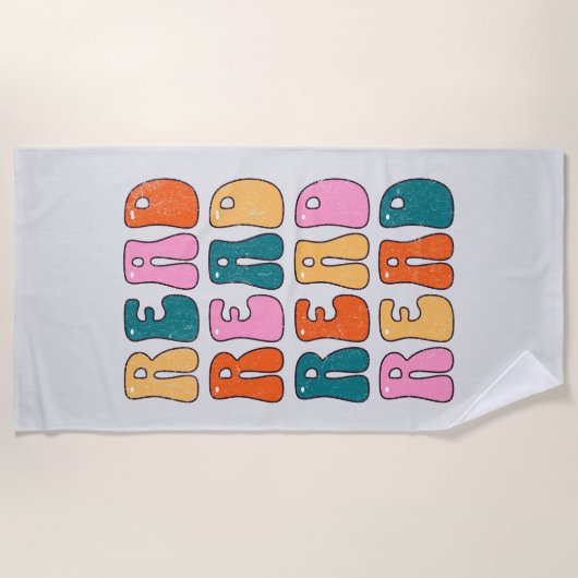 Lezen Lezen Strandlaken (Voorkant)