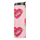 Lezen Liefde Boek Hart Motto Thermosbeker (Gedraaid links)