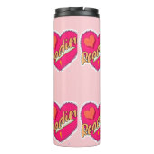 Lezen Liefde Boek Hart Motto Thermosbeker (Achterkant)