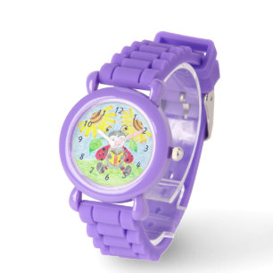 Lezen lieveheersbeestje kind horloge