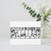 Lezen met Dolly Briefkaart (Staand voorkant)