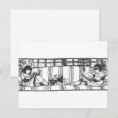 Lezen met Dolly Briefkaart (Voorkant / Achterkant)