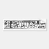 Lezen met Dolly Bumpersticker (Voorkant)