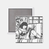 Lezen met Dolly Magneet (Voorkant / Achterkant)