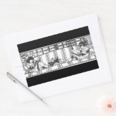 Lezen met Dolly Rechthoekige Sticker (Envelop)