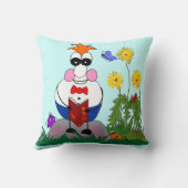 Lezen met Friends American MoJo Pillow Kussen (Achterkant)