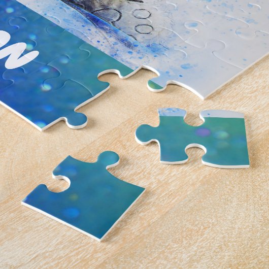 "LEZEN MET ME" RAINBOW PUZZZLE PERSONALIZED LEGPUZZEL (Zijkant)