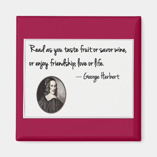 Lezen met smaak magneet (Voorkant)