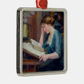 Lezen Metalen Ornament (Rechts)