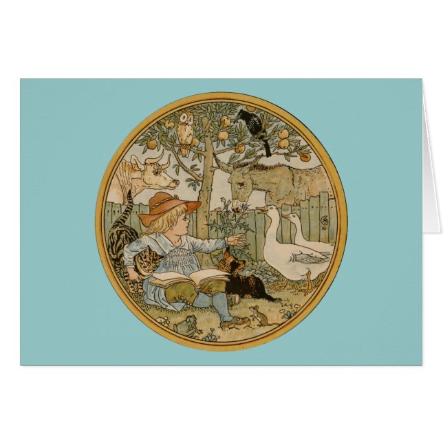 Lezen naar de dieren (Voorkant Horizontaal)