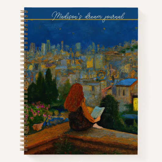 Lezen op het dak notitieboek (Voorkant)