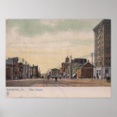 Lezen PA, Pennsylvania, Penn Square,  Poster (Voorkant)