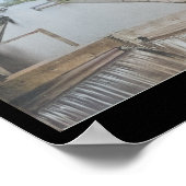 Lezen PA Schuylkill River Canal Lock Poster (Hoek)