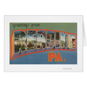 Lezen, Pennsylvania - Grote Letter-scènes
