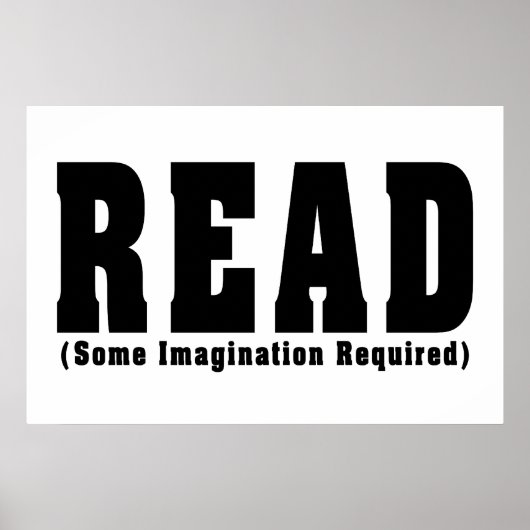 LEZEN POSTER (Voorkant)