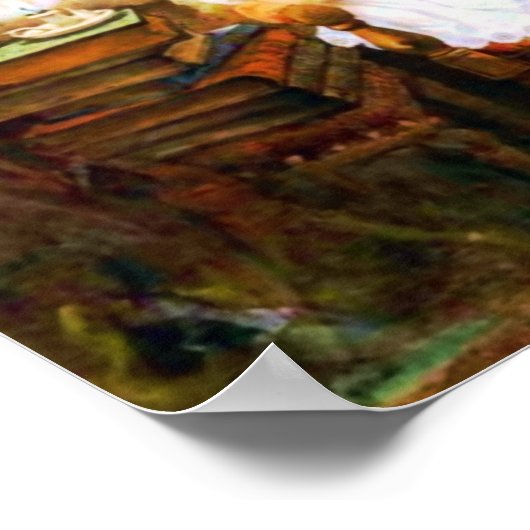 Lezen Poster Wonderland (Hoek)