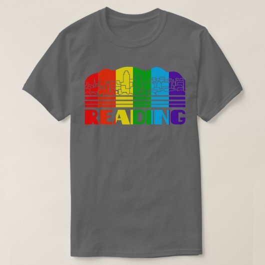 Lezen Pride Lezen LGBT Gift LGBTQ Supporter T T-shirt (Design voorkant)