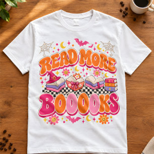 Lezen Quote "Lees Meer Boeken" Boekliefhebbers T-shirt