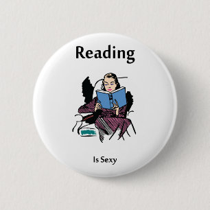 Lezen Ronde Button 5,7 Cm