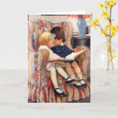 Lezen samen kaart (Gele Bloem)