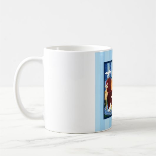 Lezen samen koffiemok (Links)