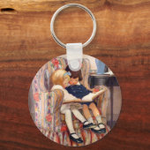 Lezen samen sleutelhanger (Voorkant)