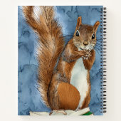 Lezen, schrijven, herhalen Eekhoorn Lezen van een  Notitieboek (Achterkant)